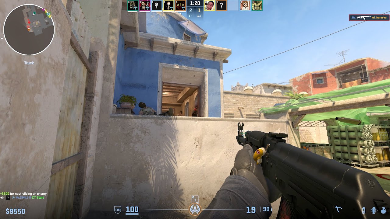 Teammate's Shock After Watching My Gameplay On Mirage in Cs2 