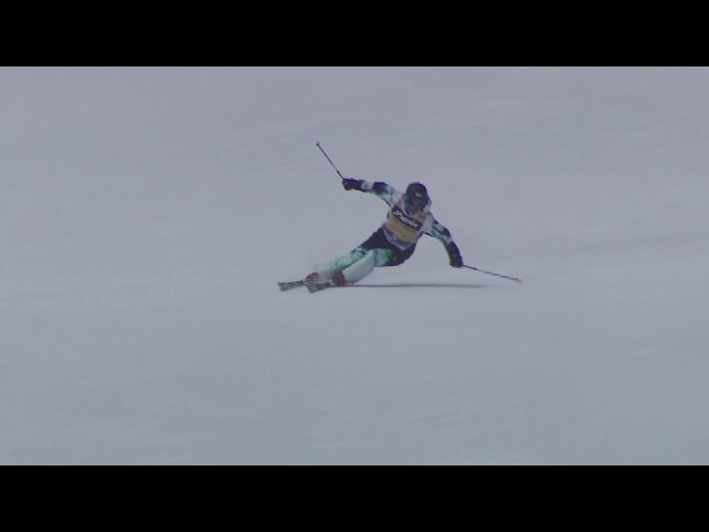 第53回スキー技術選 丸山貴雄 大回り 急斜面整地 - YouTube