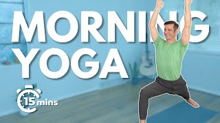 15 Minute Morning Yoga Flow - Wake Up Feeling STRONG by David O Yoga 1,872 views 1 year ago 17 minutes