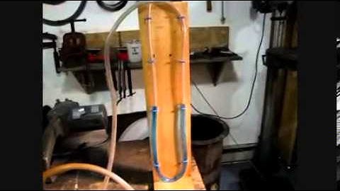 Centrifugal fan water column test 2