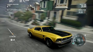 Radeon HD 6850 Benchmark - Need for Speed the Run Gameplay