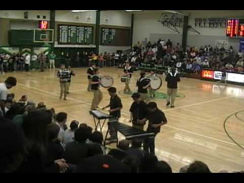 Saint Marys High School Drumline- Boo Ray Halftime...