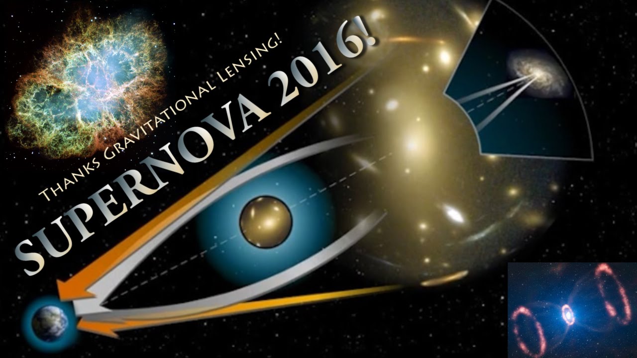 The SuperNova of 2016 & Gravitational Lensing fun - YouTube