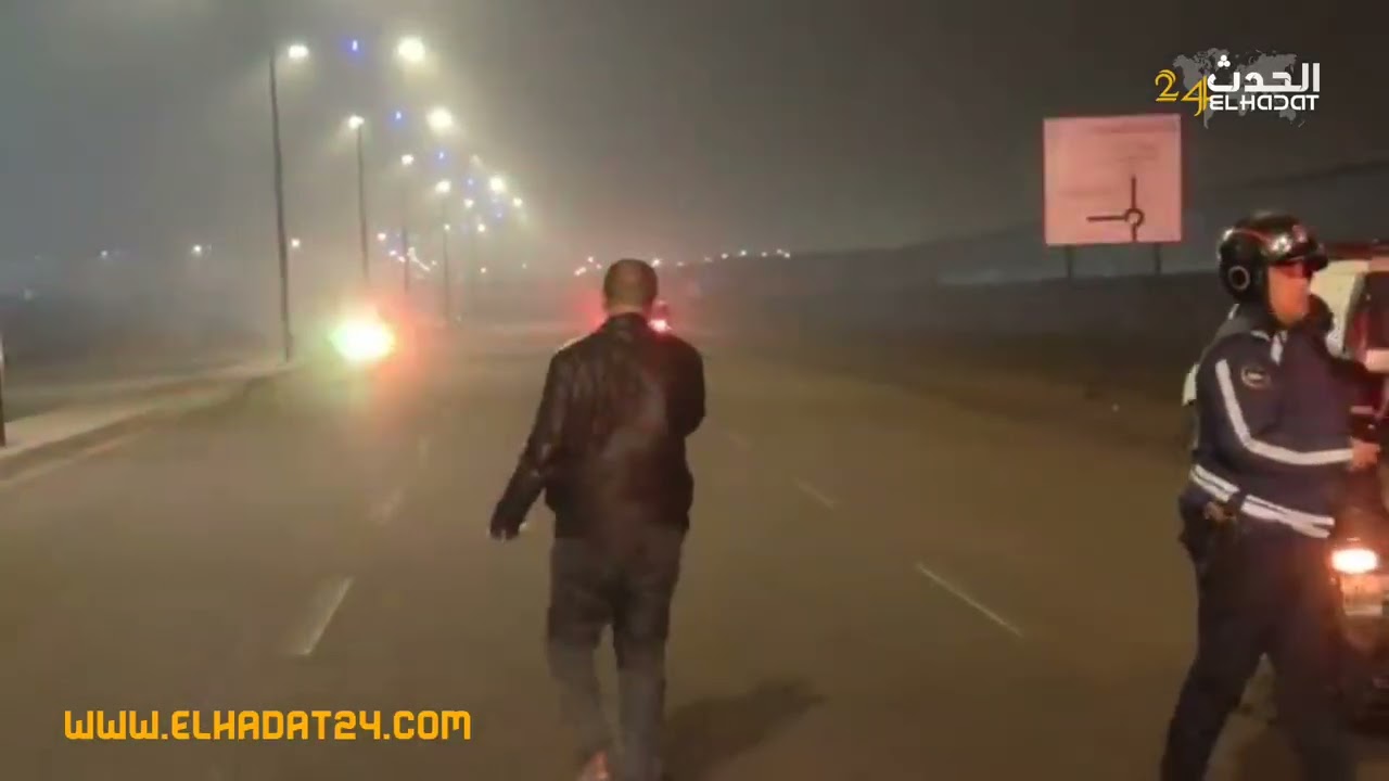 شابكة في كازا على الدراجات النارية البوليس منوض حملة كبيرة 