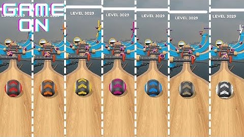 The insane Arrow Ball of 7 different colors Compilation Android gameplay Walkthrough