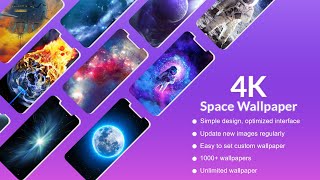 Space Wallpapers - Beautiful Galaxy Wallpaper 4K - A colorful life! screenshot 1