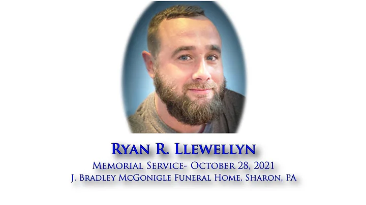 Ryan R.  Llewellyn Funeral Service 10/28/21