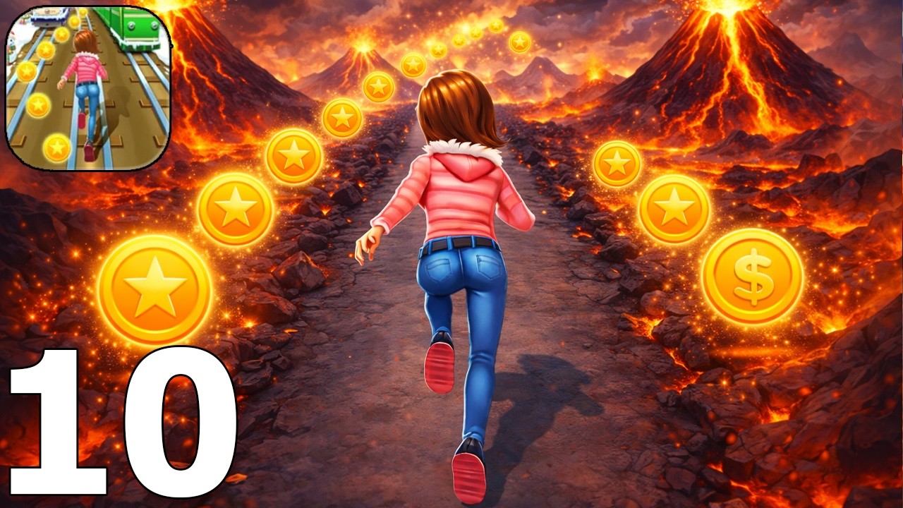 SUBWAY PRINCESS RUNNER - Новое обновление игрового процесса (Android, iOS) Все уровни (Часть 10)