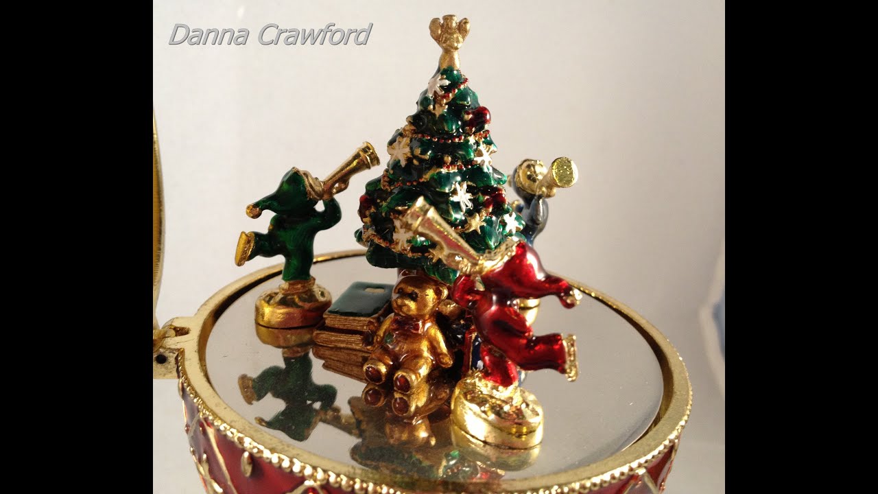 christmas egg music box musical animated askdanna com youtube musical christmas egg