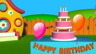 Happy Birthday Songs For Children | Happy Birthday To You | Kids Tv Nursery Rhymes