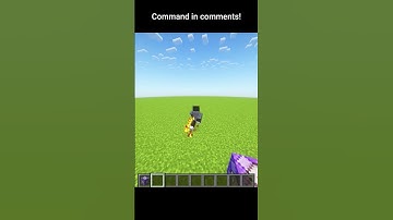 Minecraft particle trail ✨  #minecraft