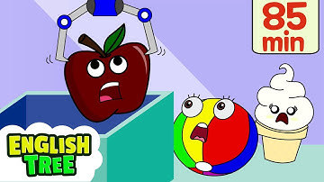 Phonics Song Crane Game +More Kids Songs | English Tree TV