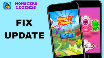 How To Fix And Solve Update On Monsters Legends App | Final Solution