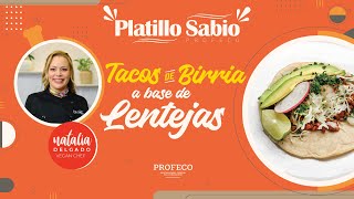 Natalia Delgado | Tacos de birria a base de lentejas | Platillo Sabio by ProfecoTV 1,674 views 2 months ago 5 minutes, 6 seconds