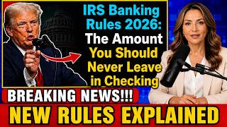 IRS Banking Rules 2026 The Amount You Should Never Leave in Checking