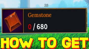HOW TO GET GEMSTONE in DEVAS OF CREATION! ROBLOX