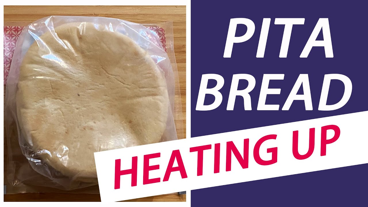 Heating up a vacuum packed pita bread!