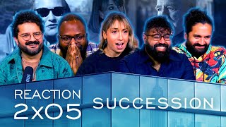 PARTY IN GERRI'S BATHROOM - Succession 2x5, "Tern Haven" - Group Reaction