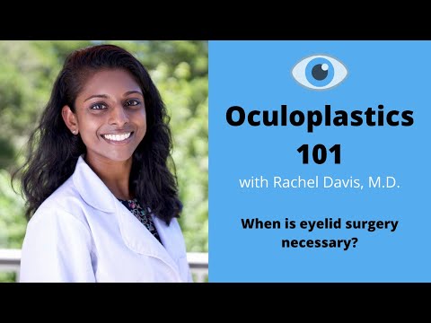 Video: Is een ooglidcorrectie ooit medisch noodzakelijk?
