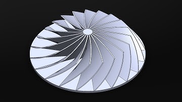 Fast Easy Way to make Compressor/Turbine in SolidWorks|JOKO ENGINEERING|