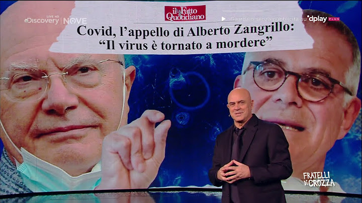 Maurizio Crozza e il suo monologo sul nuovo possibile Lockdown