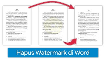 Cara Menghapus Watermark di File Microsoft Word