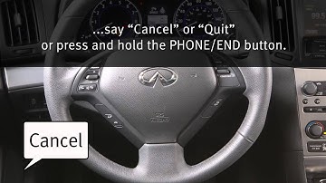 2013 Infiniti G Coupe/Convertible - Bluetooth Hands-Free Phone System without Navigation