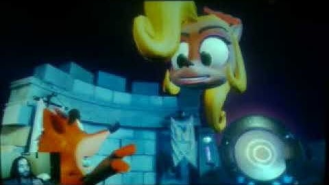 Crash Bandicoot 2 Remastered - Coco Bandicoot head on hologram after getting 12 crystal