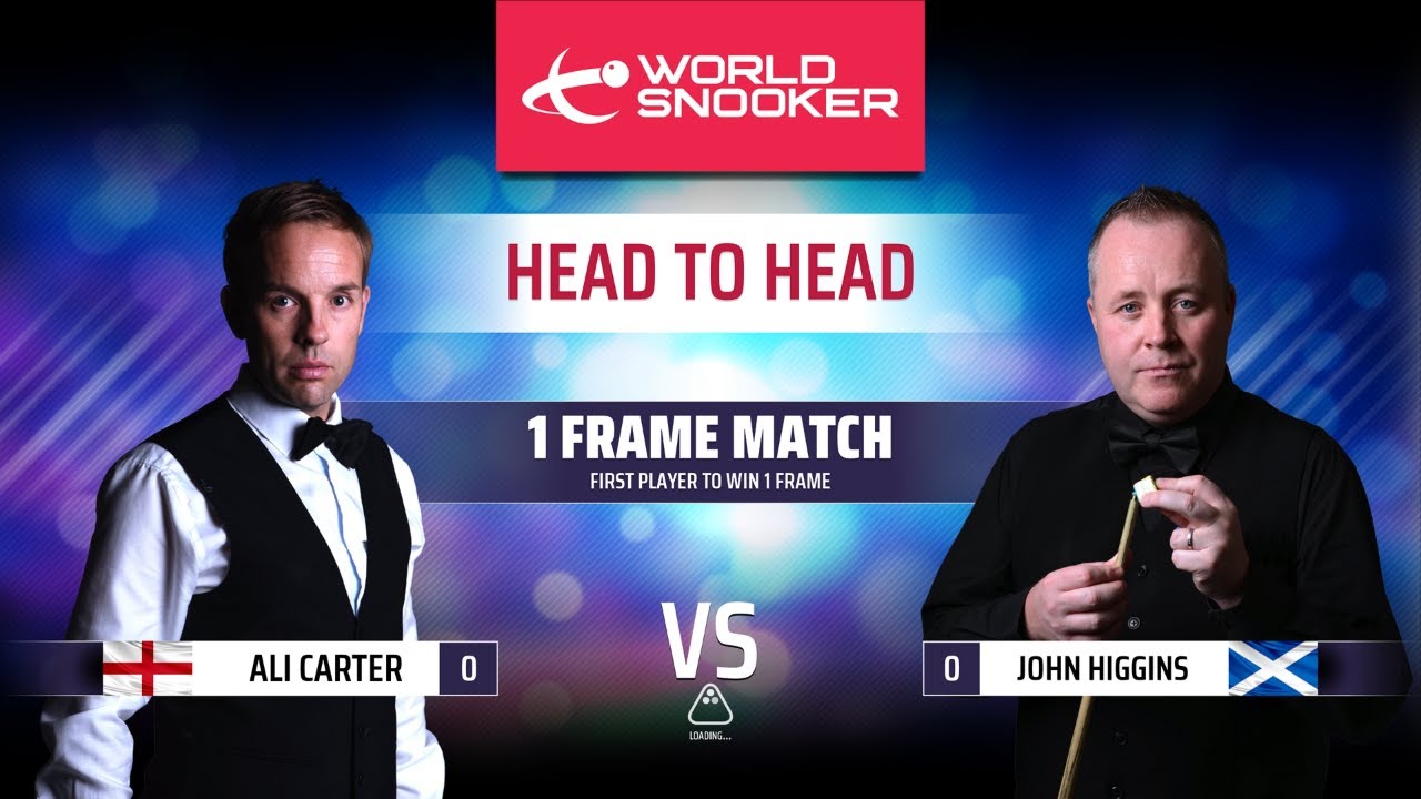 ALI Carter v John Higgins YouTube