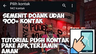 TUTORIAL PUSH KONTAK WHATSAPP PAKAI APK ASISTEN KLIK 2025 – AUTO CEPAT, MUDAH, & ANTI RIBET!