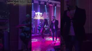 Najla Ferreira partying in Dubai club الراقصه نجلاء فريرا و بهاء سلطان #bellydance