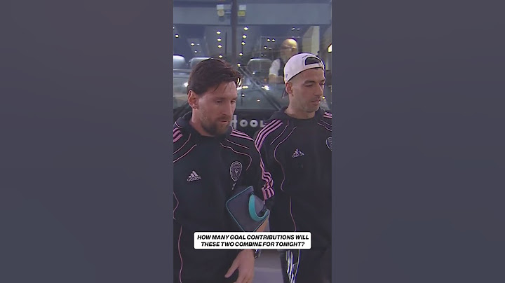 Messi and Suarez arriving for Concacaf Champions Cup 👀 #Messi #LionelMessi #Soccer #Concacaf