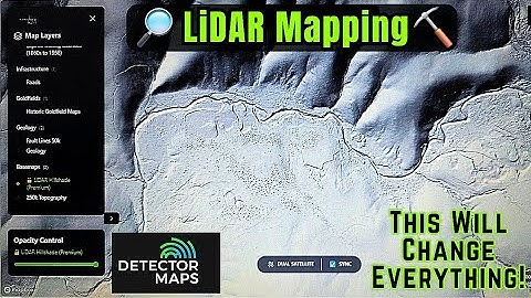 NIEUWE LiDAR-beelden voor metaaldetectie van goud, munten en relikwieën! DIT GAAT ALLES VERANDEREN!