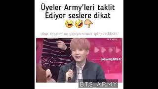 Bts Üyeleri Armyleri Taklit Ediyorkeşfet