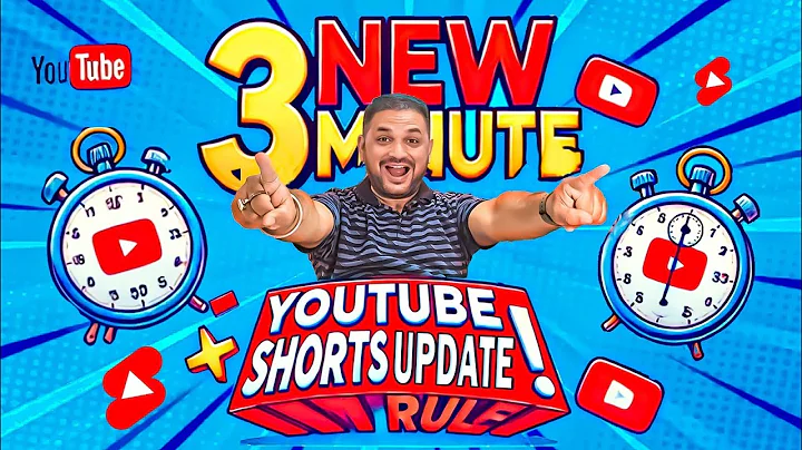 YouTube Shorts Just Got Longer: Now Up to 3 Minutes! #newyoutubeshortsupdate