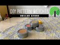 Simt  diy pattern weights  dollar store magnetic tins