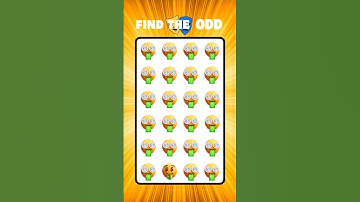 "Emoji Odd One Out Challenge: Can You Spot the Emoji that Doesn