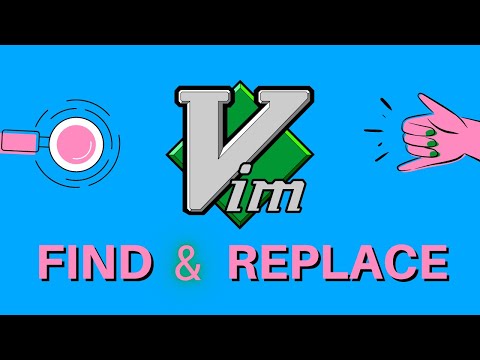 Vidéo: Comment trouver et remplacer dans vi EDitor ?