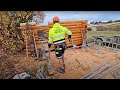 Log cabin build update