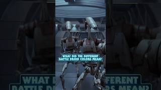 What Do the Different Battle Droid Colors Mean?