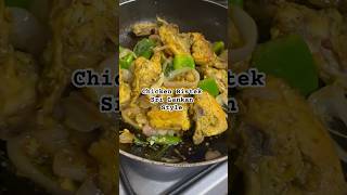 Chicken Bistek Sri Lankan Style srilankanrecipechickenbistek yummyfoodytviralcookingshorts