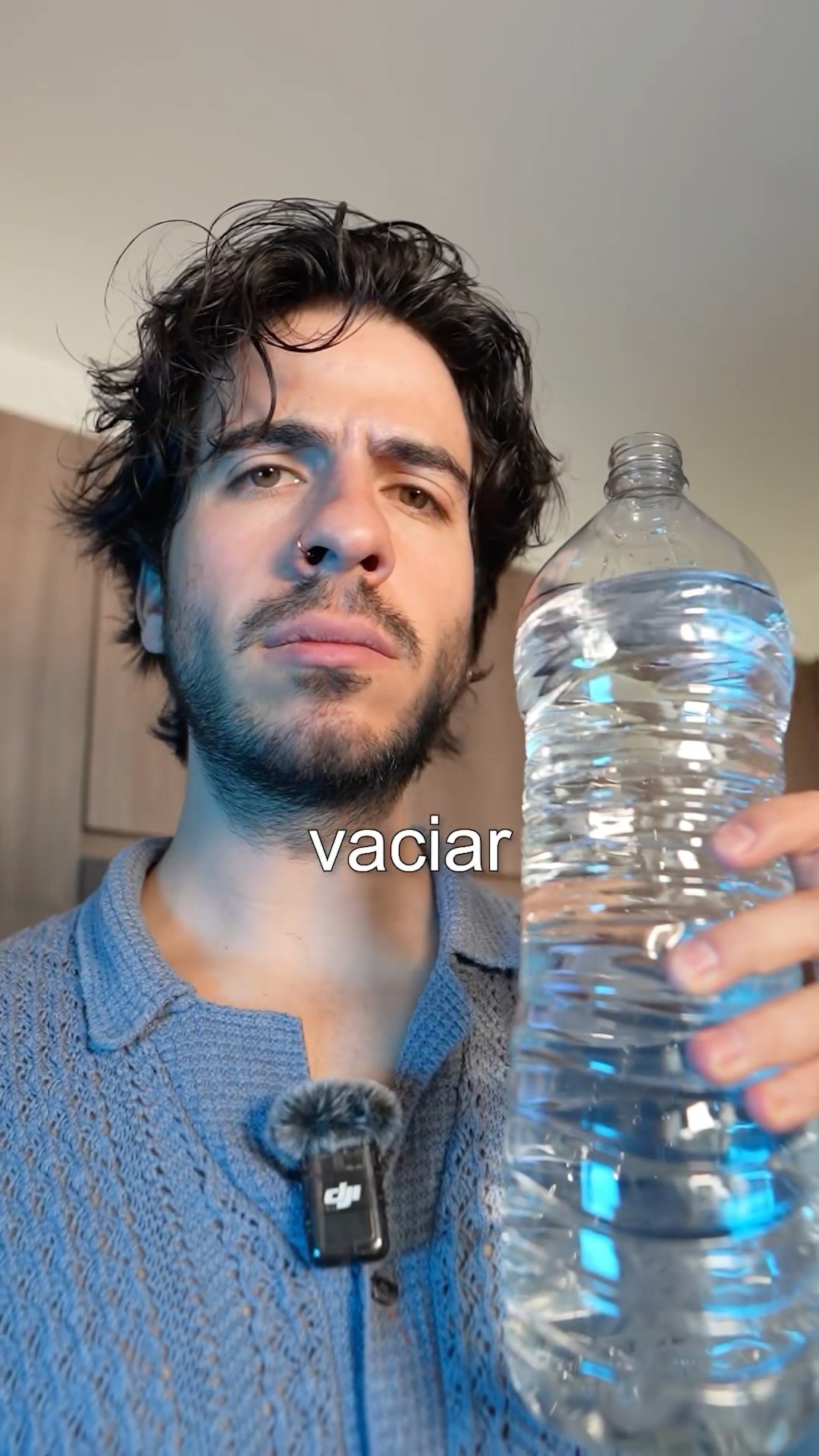 Vacié 1 litro de agua en 5 segundos.