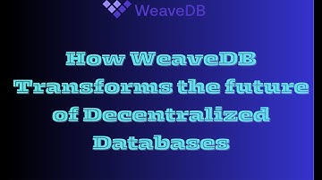 Scaling New Heights: How WeaveDB Transforms the future of Decentralized Databases