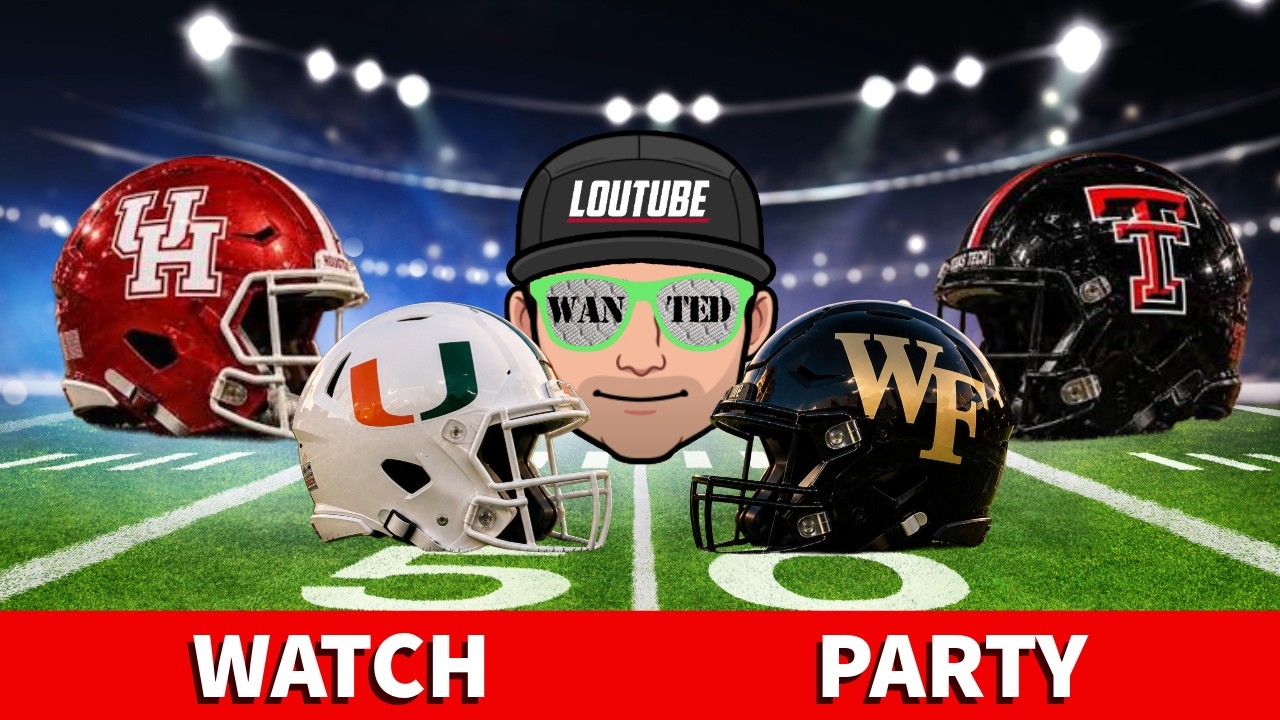 HOUSTON VS TEXAS TECH, MIAMI VS WAKE FOREST WEEK 3 2026  - WATCH PARTY -