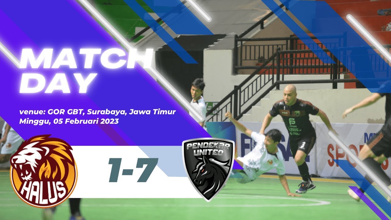 Pendekar United Sikat Halus FC 7-1, Ricardinho Turut Cetak Gol