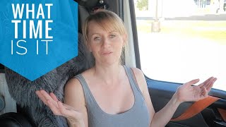 How do you know WHAT TIME ZONE to be in TRUCK DRIVERS | Over the road trucking