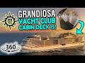 MSC Grandiosa Luxury Cabin Tour | Yacht Club Deck 15 360°