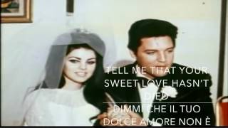 Miniatura del video "Elvis Presley - Always on my mind - traduzione italiano"