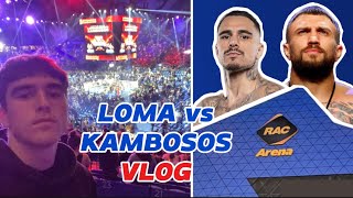 Lomachenko vs Kambosos | VLOG