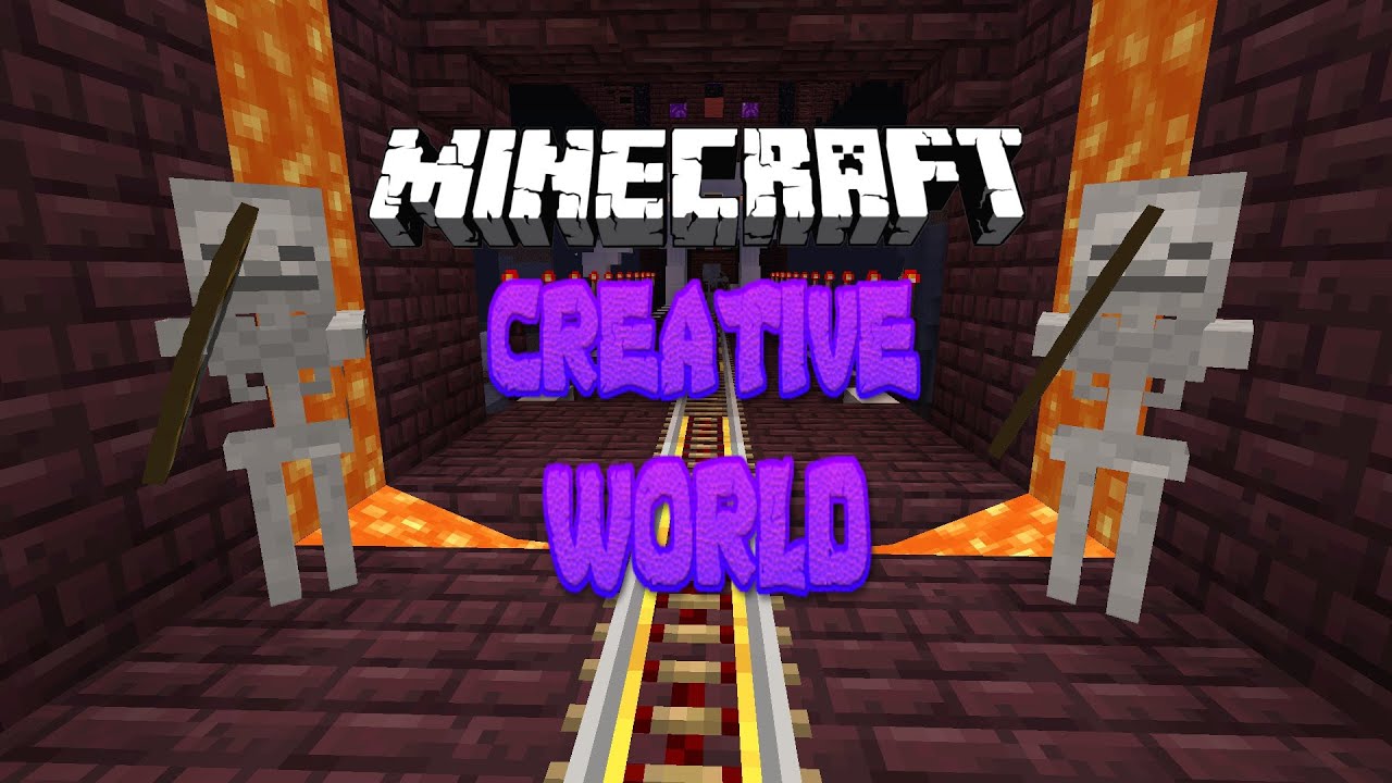 Minecraft PS4 Creative world tour